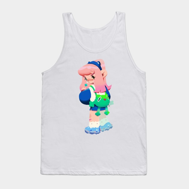 Lolipop Girl Tank Top by MaiType